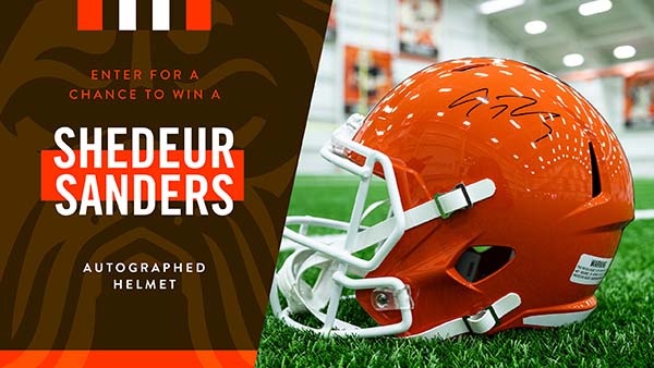 Win a Shedeur Sanders Signed Helmet