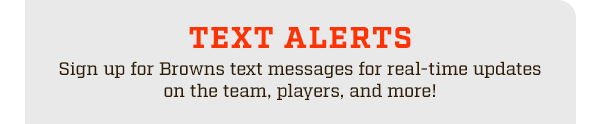 Sign Up for Text Alerts